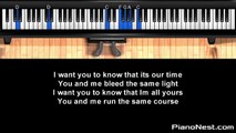 Zedd ft. Selena Gomez - I Want You to Know - Piano Karaoke / Sing Along / Cover with Lyrics