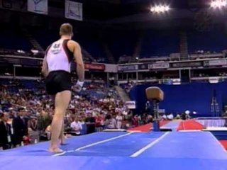 John Macready - Vault - 1999 U.S Gymnastics Championships - Men