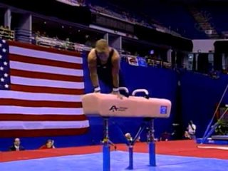 Sean Townsend - Pommel Horse - 1999 U.S Gymnastics Championships - Men