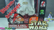 Star Wars Design a Vinyl Storm Trooper Head to Design and Paint On