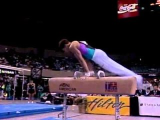 Chris Waller - Pommel Horse - 1993 Hilton Gymnastics Challenge