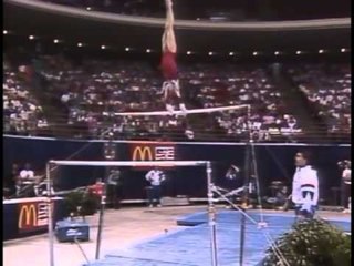Shannon Miller - Uneven Bars - 1992 McDonalds American Cup