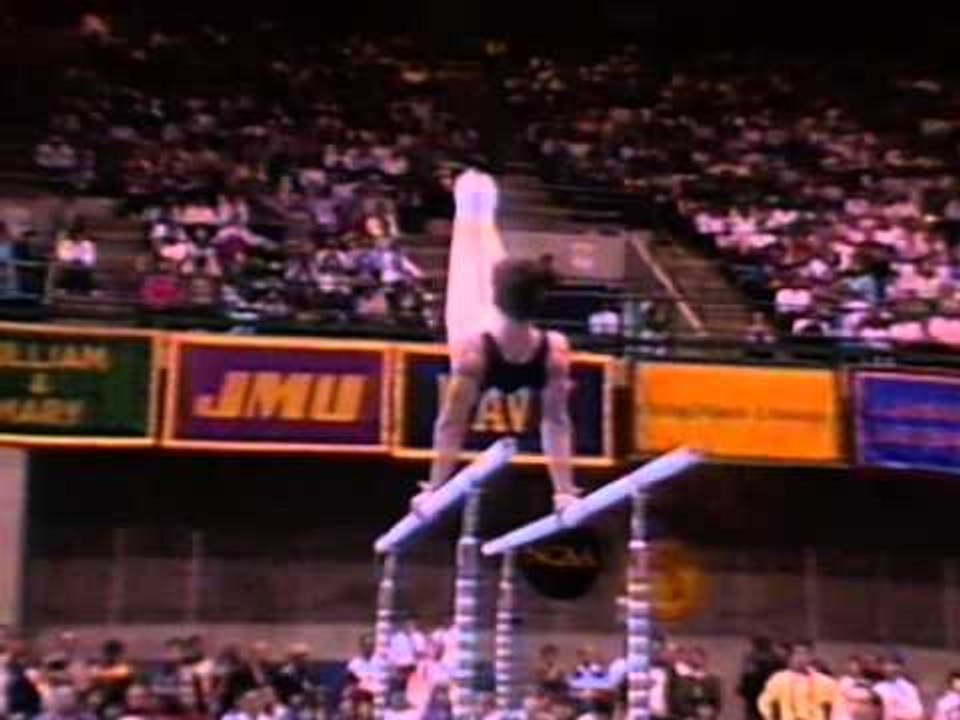 Ulf Hoffmann - Parallel Bars - 1986 McDonald's American Cup