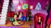 Barbie Dolls and Little Mermaid Ariel Stay in Monster Manor