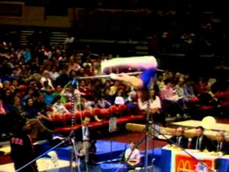 James Hartung - High Bar - 1984 McDonald's American Cup - Men
