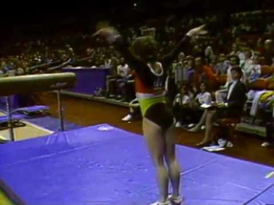 Mary Lou Retton - Vault - 1984 McDonald's American Cup - Women