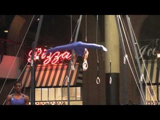 Danell Leyva - Still Rings - 2013 Winter Cup Prelims