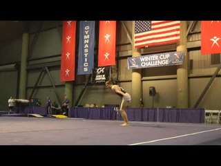Luke Stannard - Floor Exercise - 2013 Winter Cup Prelims
