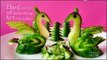 Art In Cucumber Swans - Fruit Vegetable Carving Garnish | Cucumber Sushi Garnish | Italypaul.co.uk
