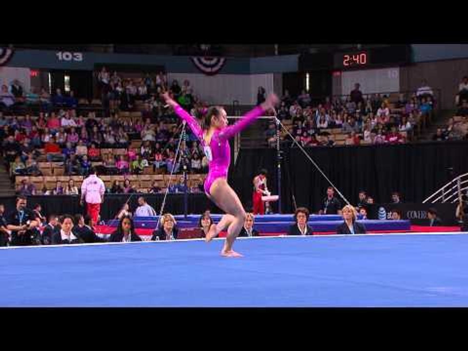 Katelyn Ohashi - Floor Exercise - 2013 AT&T American Cup