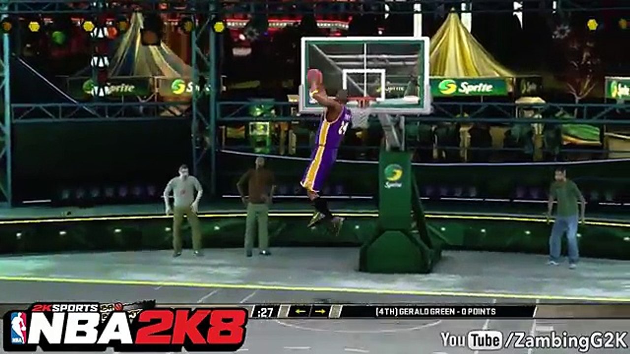 History of NBA 2K Slam Dunk Contest - (2K8-2K16)