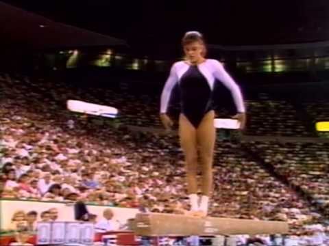 Sheryl Dundas Balance Beam - 1989 U.S. Gymnastics Championships - Event Finals