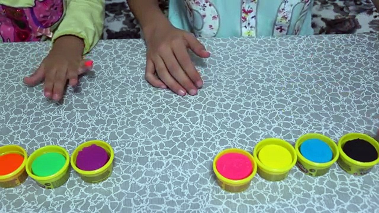 Oyun Hamurundan Tırnak Yapımı.DIY Play Doh Nails!