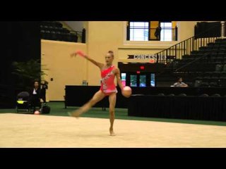 Brigita Budginas - Ball Finals - 2013 U.S. Rhythmic Championships