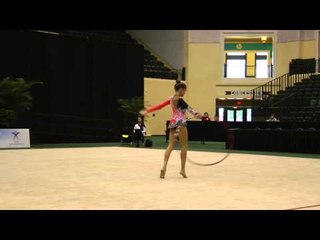 Ekatherina Kapitonova - Hoop Finals - 2013 U.S. Rhythmic Championships