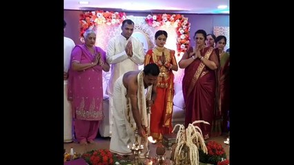 Actress Avanthika Marriage function_VIDEO_ആത്മസഖിയിലെ അവന്തിക വിവാഹിതയായി