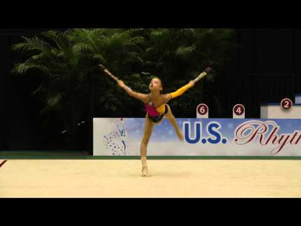 Shanaya Fox - Clubs Finals - 2013 U.S. Rhythmic Championships