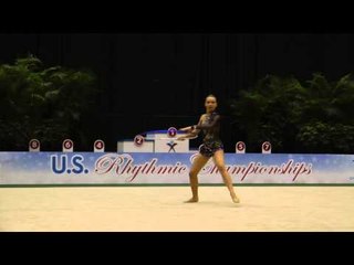 Kristen Shaldybin - Hoop Finals - 2013 U.S. Rhythmic Championships