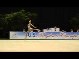 Shanaya Fox - Hoop Finals - 2013 U.S. Rhythmic Championships