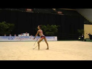 Valeria Sharipova - Hoop Finals - 2013 U.S. Rhythmic Championships