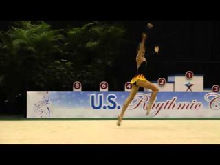 Danielle Greenberg - Clubs Finals - 2013 U.S. Rhythmic Championships