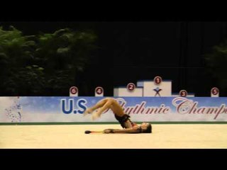 Julia Garbuz - Clubs Finals - 2013 U.S. Rhythmic Championships