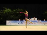 Jazzy Kerber - Clubs Finals - 2013 U.S. Rhythmic Championships