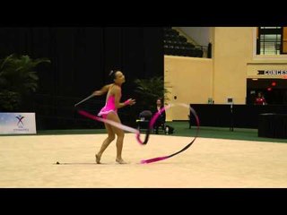 Regina Yu - Ribbon Finals - 2013 U.S. Rhythmic Championships