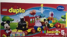 Abc Surprises Minnie Mickey Mouse Train Learn Count Numbers Colors Egg Surprise Party Disney Marvel