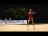 Heather Chan - Clubs - All Around Final - 2013 U.S. Rhythmic Championships