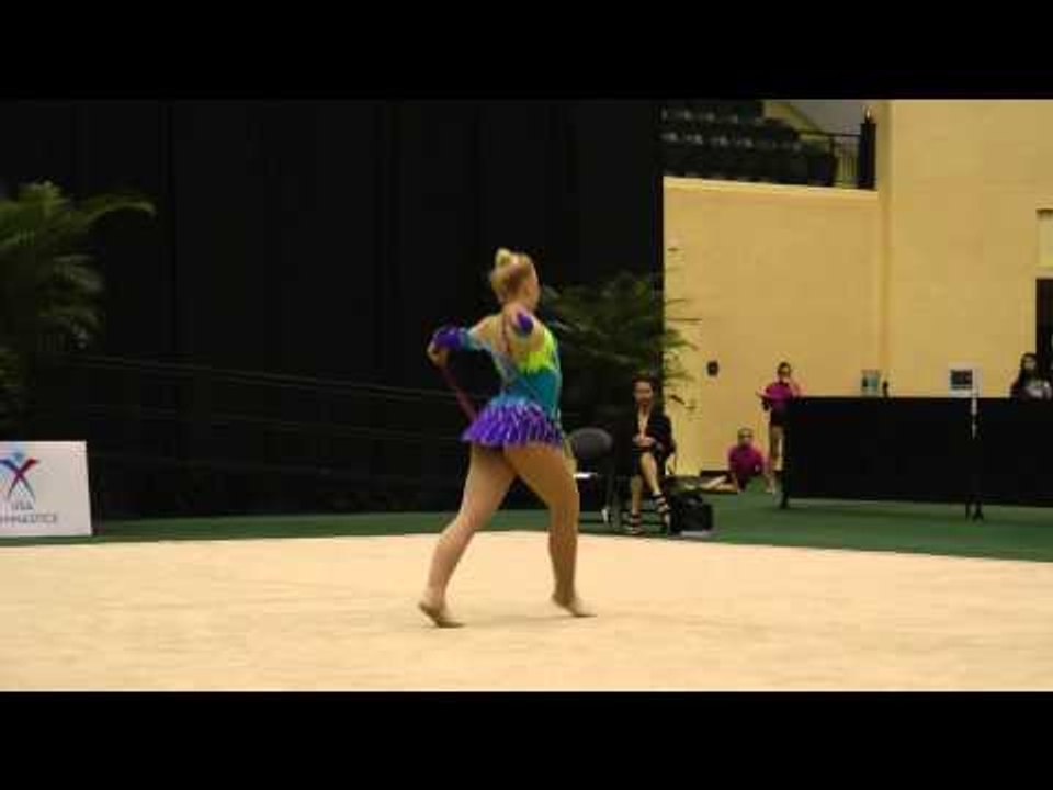 Hannah Walter - Hoop - All-Around Final - 2013 U.S. Rhythmic Championships