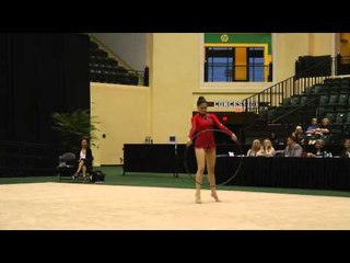 Erica DerMesropian - Hoop - All-Around Final - 2013 U.S. Rhythmic Championships