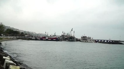 Marmara Denizi'nde Ulaşıma Poyraz Engeli