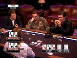 Mike Matusow traps Phill Hellmuth and celebrates!