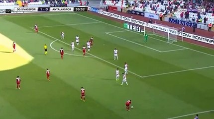 Hakan Arslan Goal HD - Sivasspor 2-0 Antalyaspor 30.09.2017