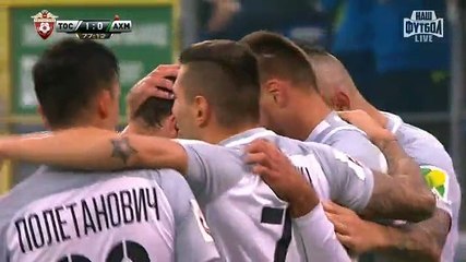 Evgeni Markov Goal HD - Tosno	1-0	Akhmat Grozny 30.09.2017