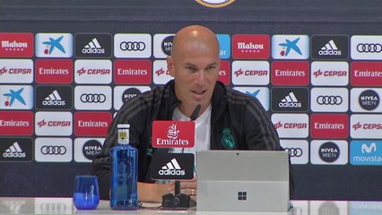 7e j. - Zidane : "J'aimerais gagner mes matches plus tranquillement"