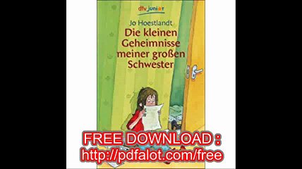Die kleinen Geheimnisse meiner groÃŸen Schwester