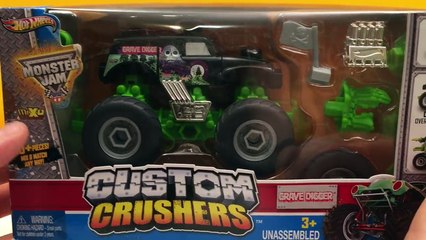 MONSTER JAM CUSTOM CRUSHERS Grave Digger