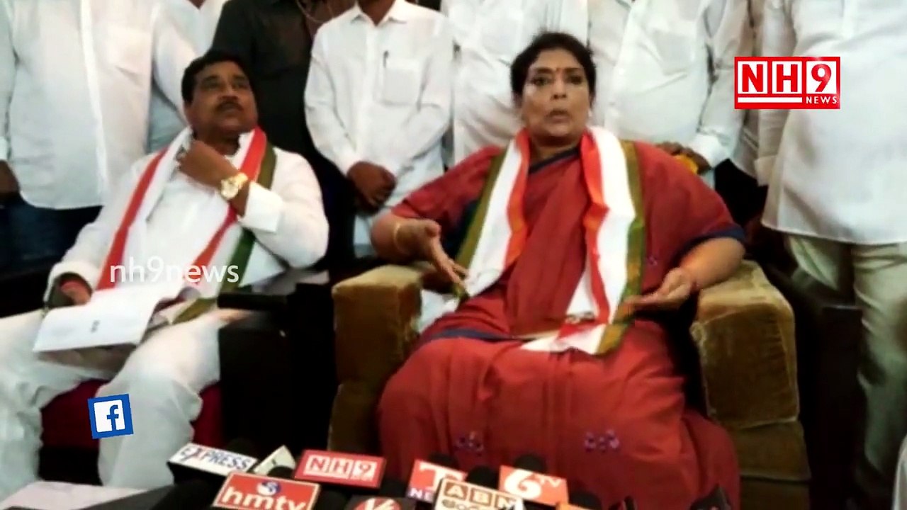 Congress MP Renuka Chowdhury About Farmers In Telangana _ Congress Party Press Meet-WKxltjyl_aQ