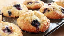 Homemade Blueberry Muffins!! How to Make Fruit Muffins from Scratch
