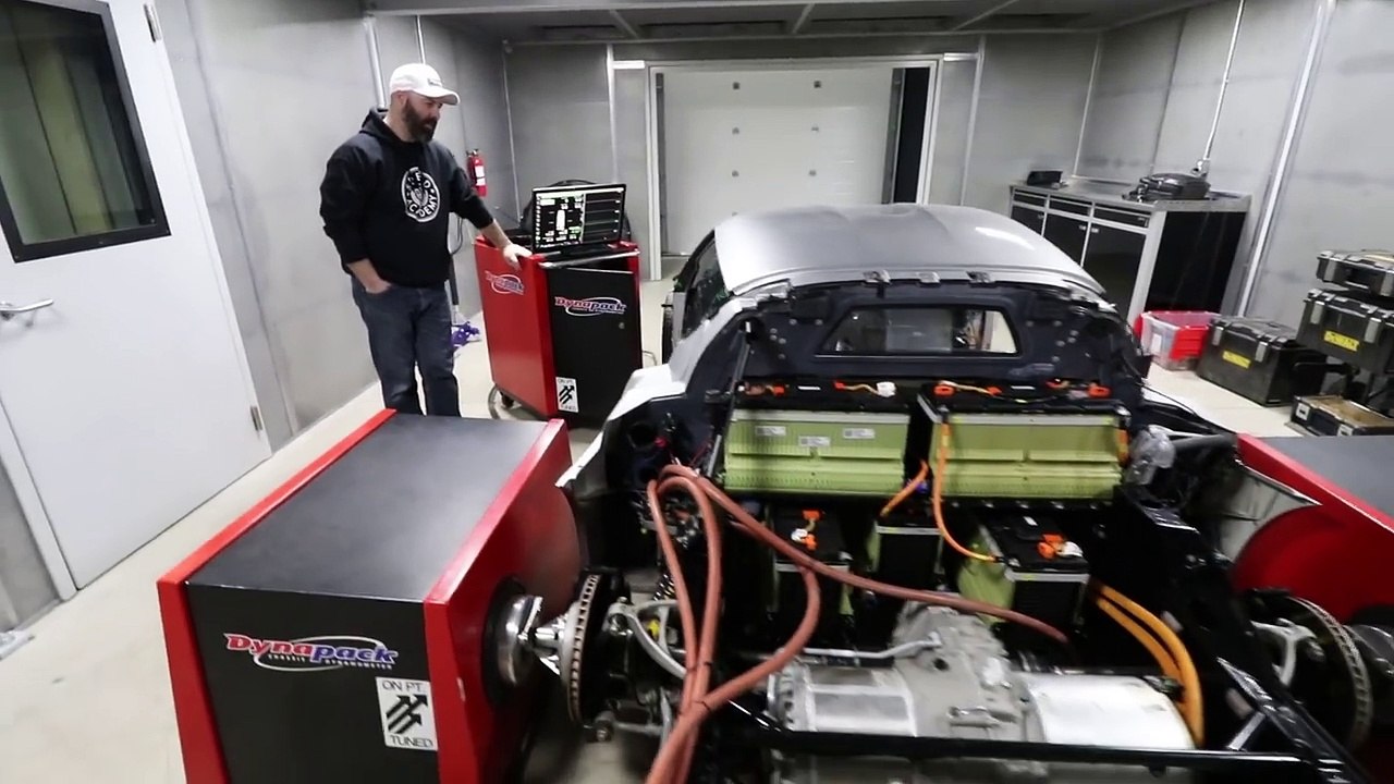 Is This The Future Of Sports Cars? - Lotus Evora Electric Car Project With a Tesla Motor E