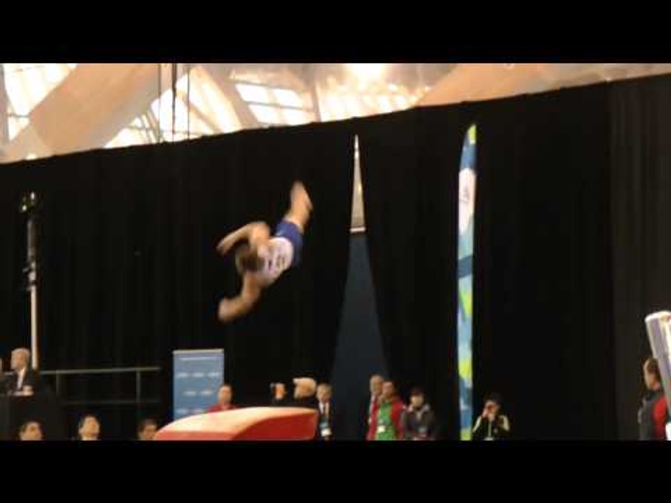Marty Strech - Vault - 2014 Pacific Rim Championships Event Finals
