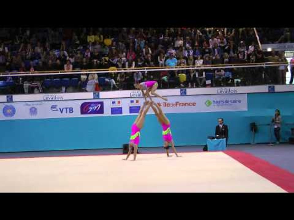 Antoniades, Ruppert, Silverman - Balance - 2014 World Acro Gymnastics Championships - Qualifying