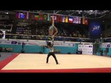 Kiley Boynton and Ryan Ward - Balance - 2014 World Acrobatic Gymnastics Championships - Qualifying