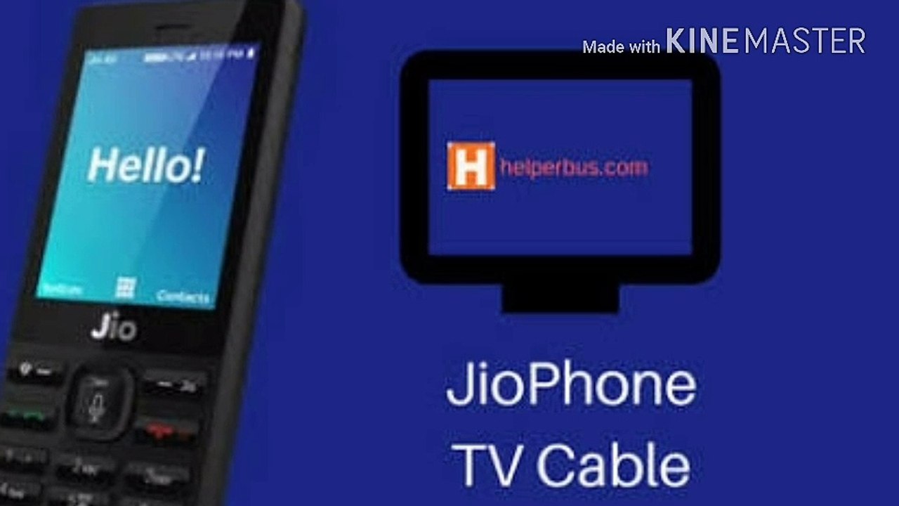 how to connect jio phone to simple tv or to smart tv video Dailymotion