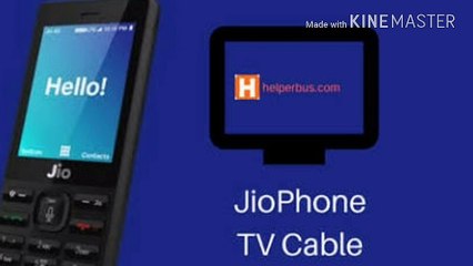 how to connect jio phone to simple tv or to smart tv