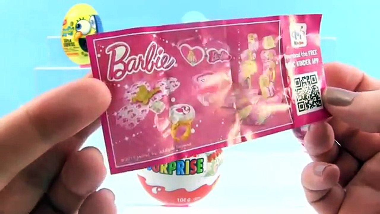 Surprise Eggs Kinder Barbie Disney Cars My Little Pony Shopkins SpongeBob Frozen