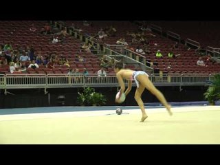 Heather Chan - Ball Final - 2014 USA Gymnastics Championships