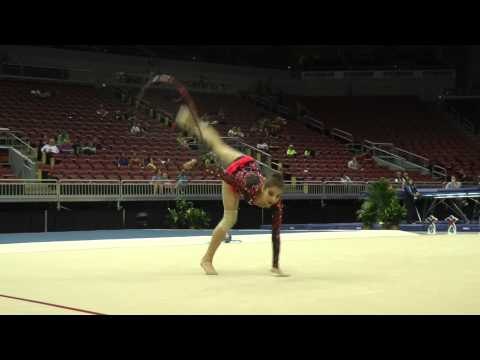 Ronit Shamuilov - Hoop Final - 2014 USA Gymnastics Championships